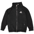 Adidas Jungen Grafik-Trainingsanzug-Top-Jacke, 5–6 Jahre, schwarz, geometrisch