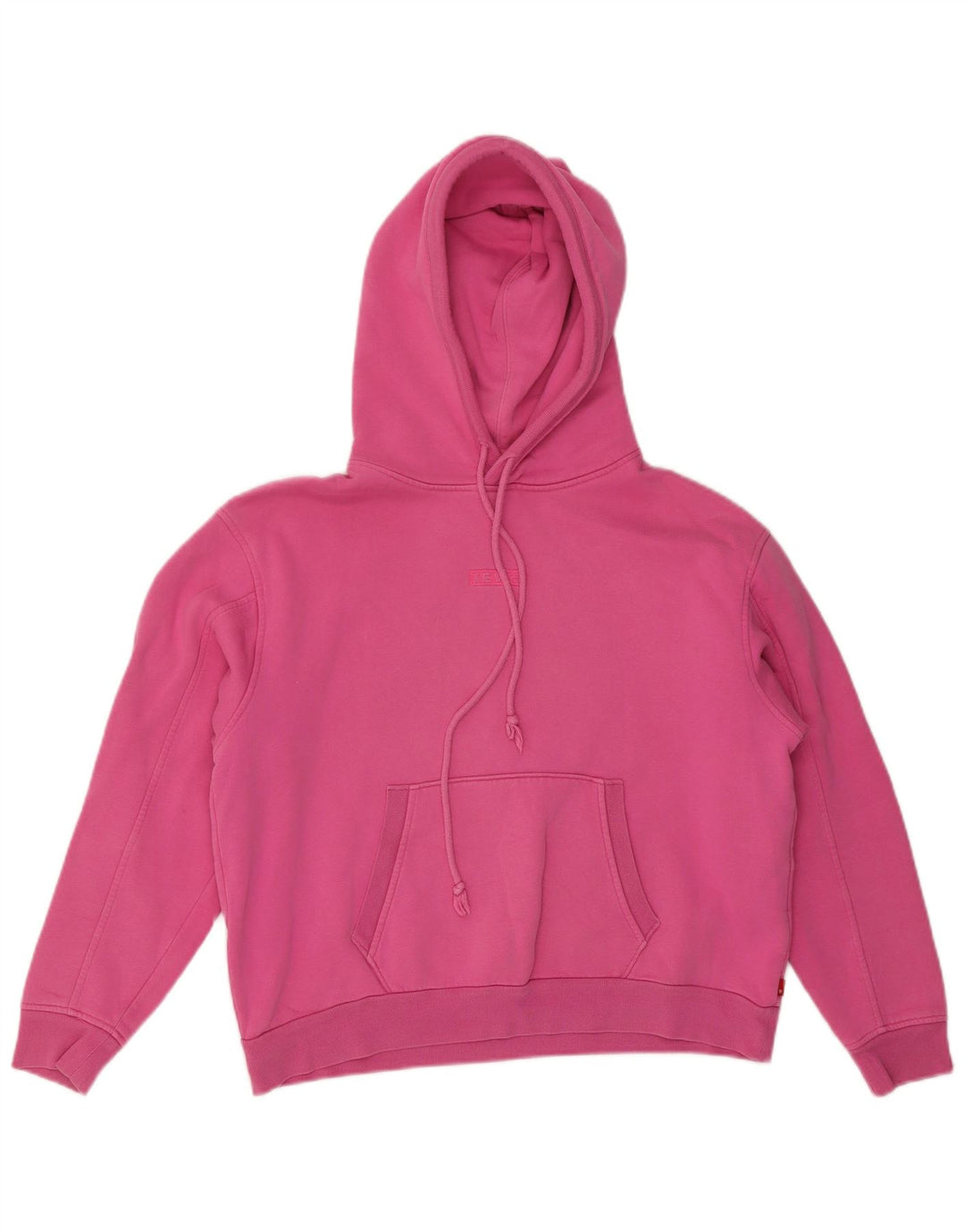 LEVI'S Damen-Pullover mit übergroßem Kapuzenpullover, Gr. 6, XS, Rosa, Baumwolle