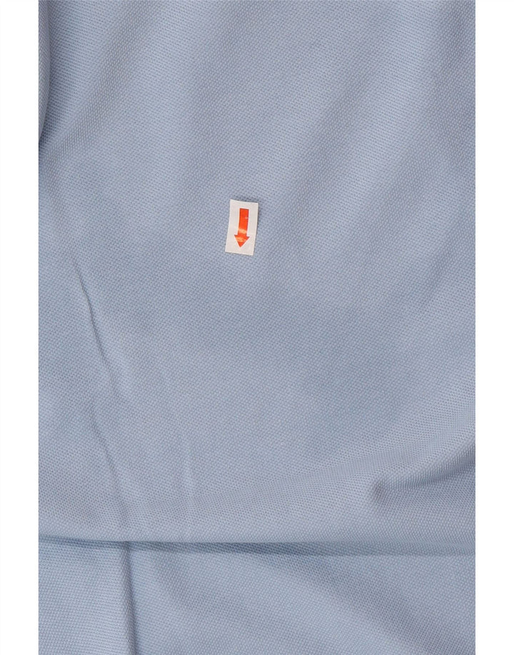 KAPPA Herren-Poloshirt, groß, blaue Baumwolle