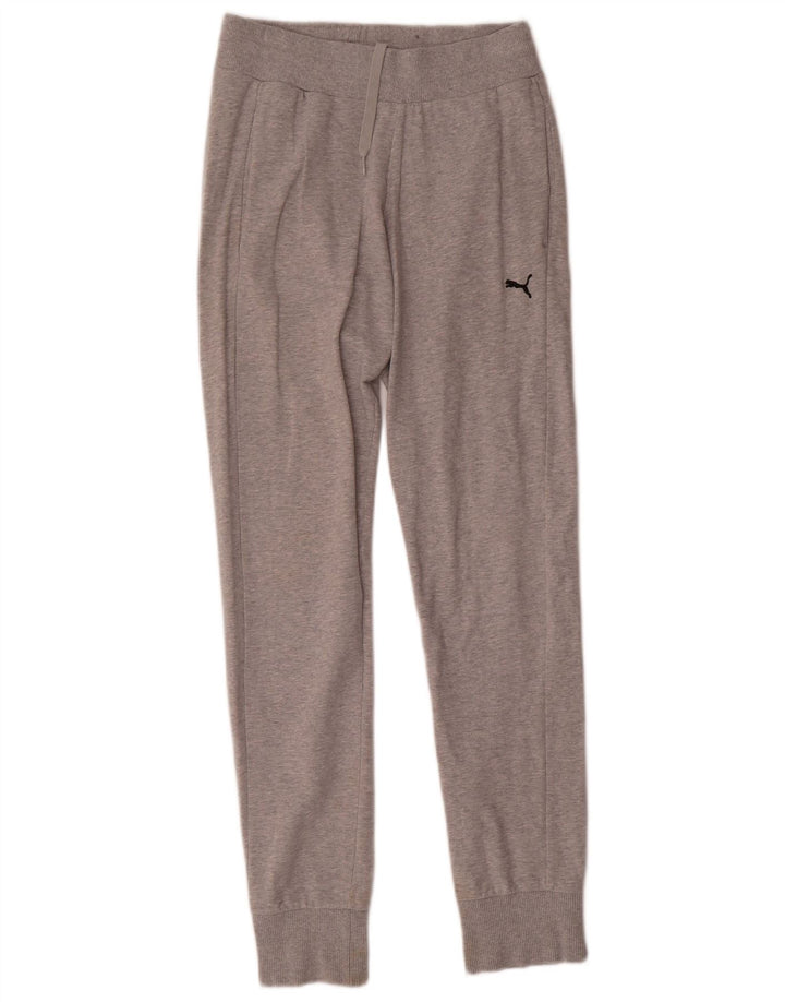 PUMA Womens Tracksuit Trousers Joggers UK 10 Small Grey