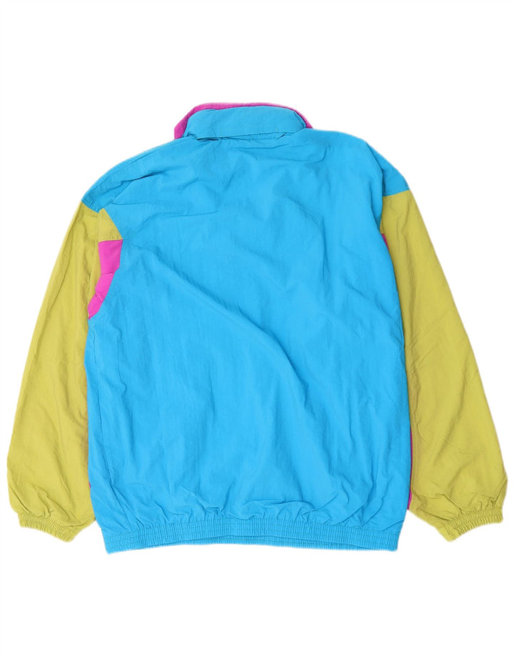 Dubin Herren-Pullover-Trainingsanzug, Oberteil, Jacke, IT 52, Größe L, Blau, Farbblock