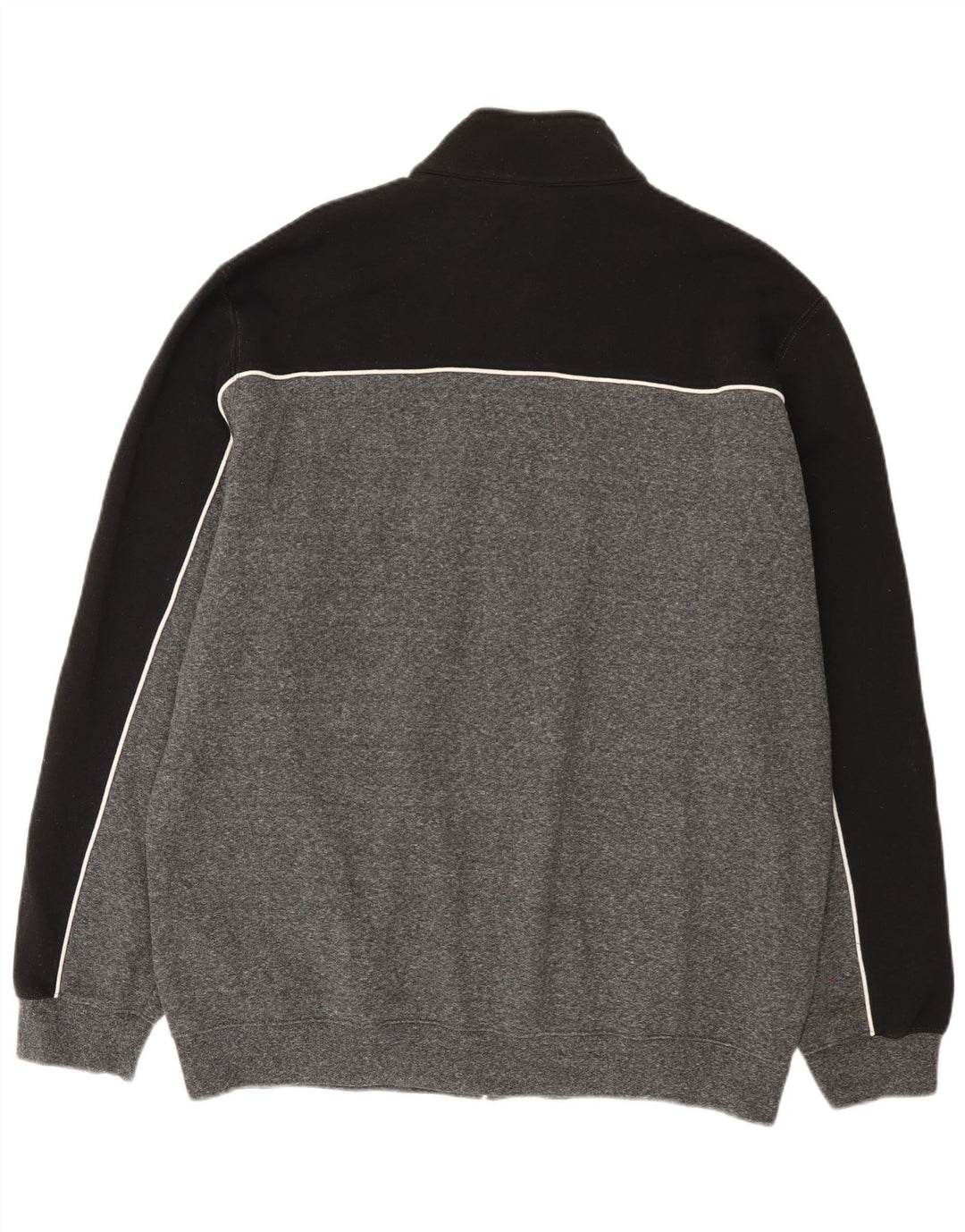 Champion Herren-Trainingsanzugoberteil, Jacke, 3XL, Grau, Colourblock-Baumwolle