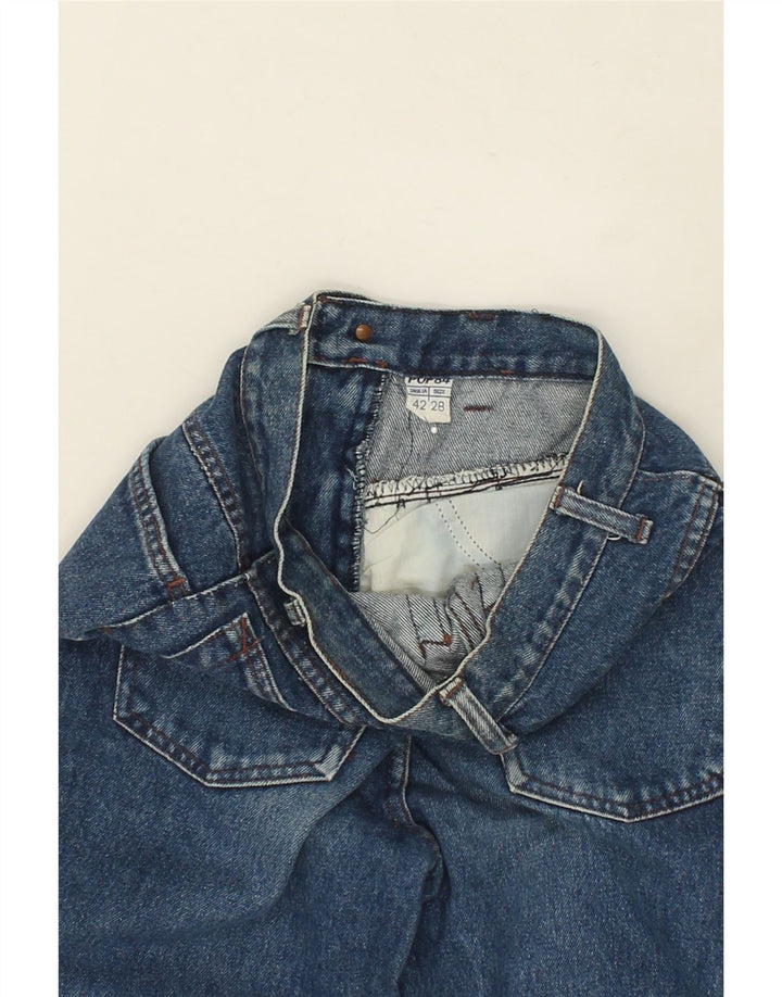 POP 84 Womens Slim Jeans IT 42 Medium W28 L29  Blue Cotton Vintage POP 84 and Second-Hand POP 84 from Messina Hembry 