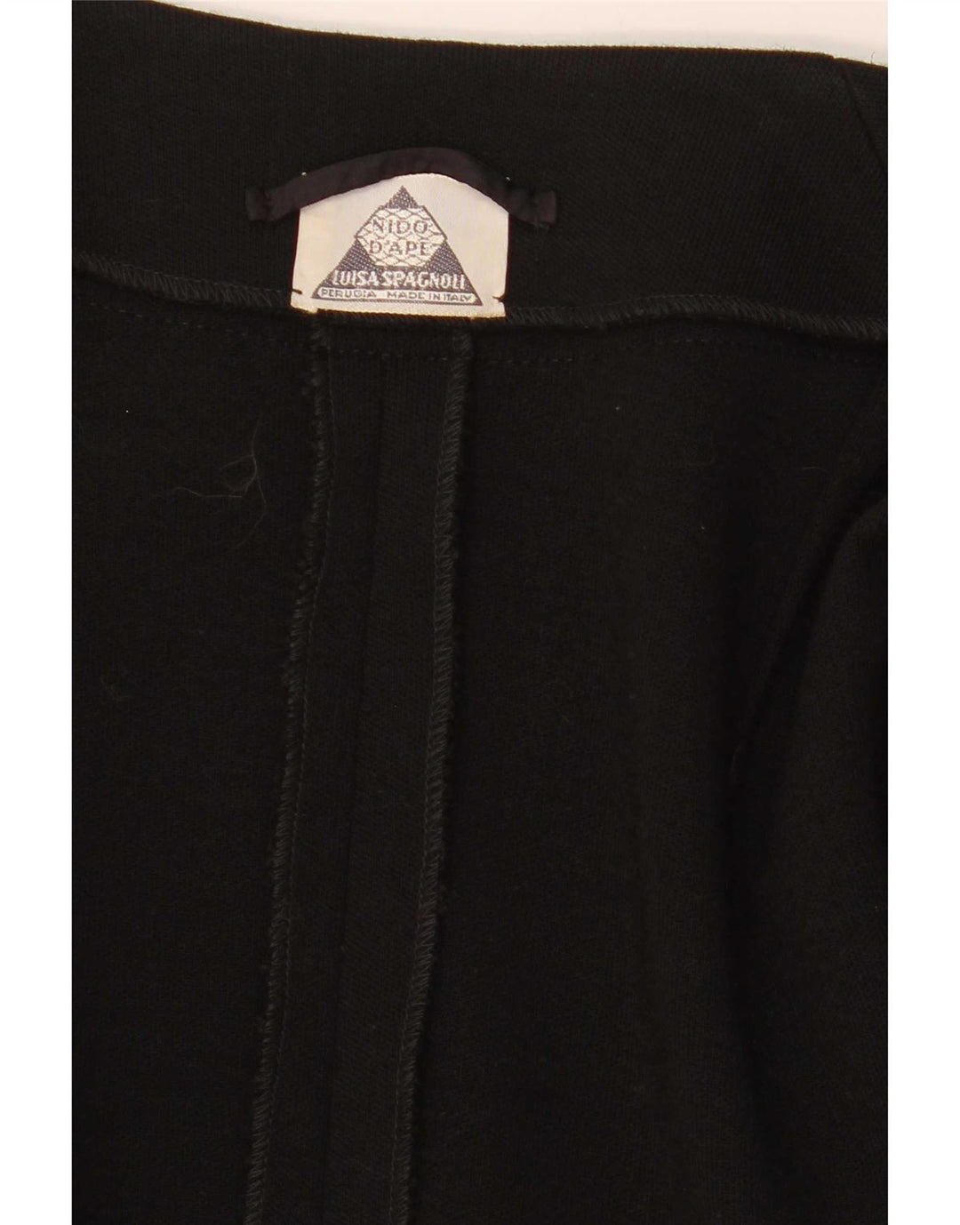 Luisa Spagnoli Damen offene Blazerjacke UK 10 Small Schwarz