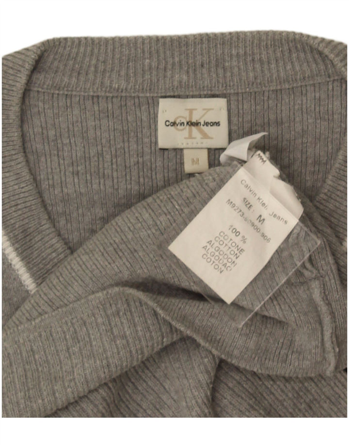Calvin Klein Jeans Herren-Weste-Tanktop aus mittelgrauer Baumwolle