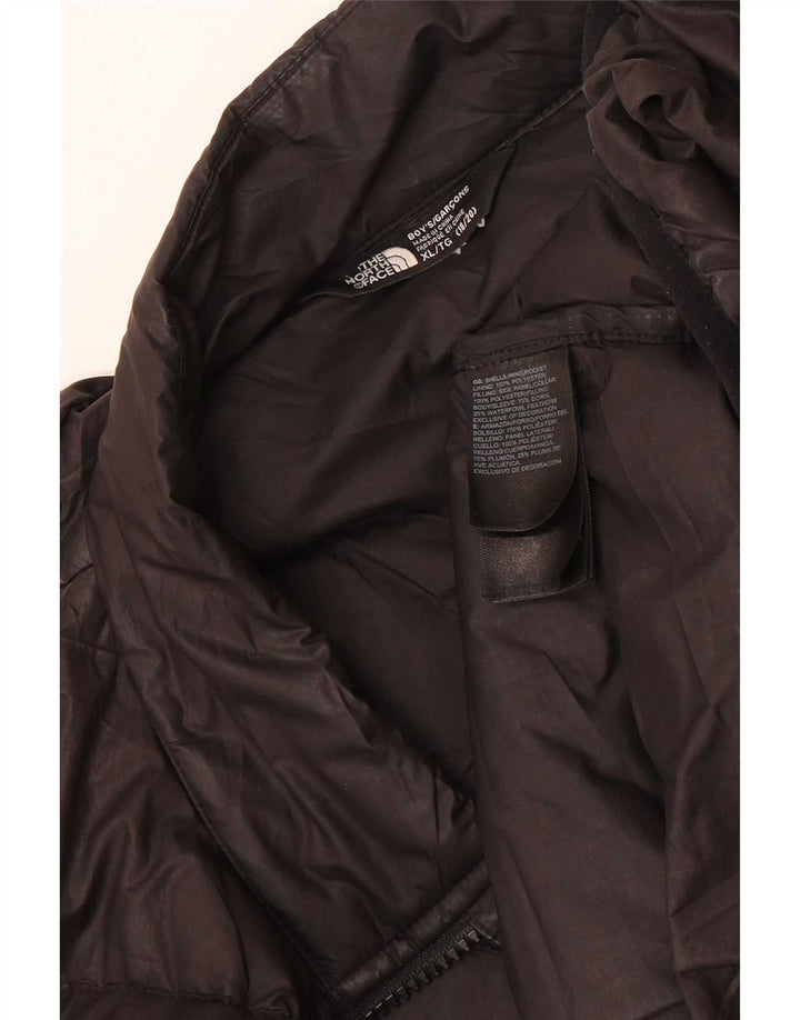 Wattierte Jacke für Jungen von The North Face, 14–15 Jahre, XL, Schwarz, Polyester