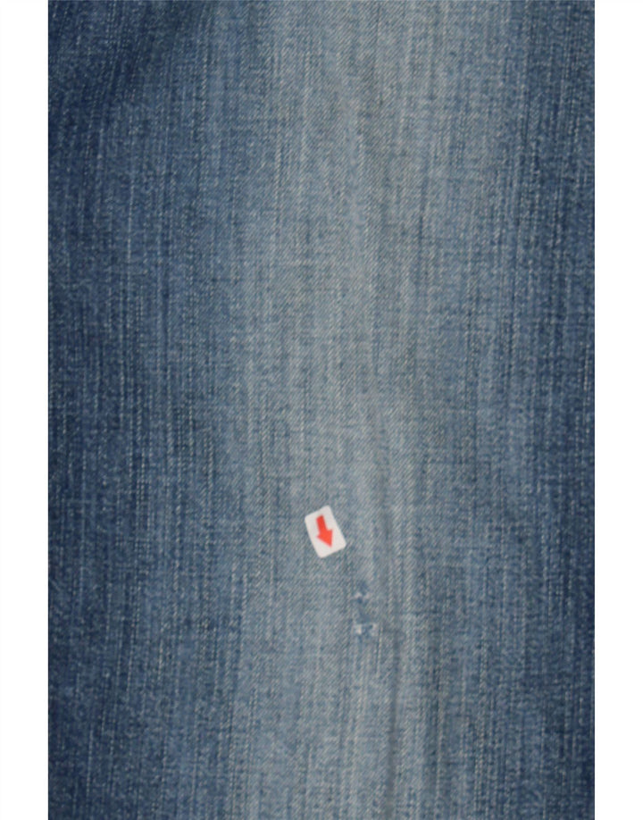HUGO BOSS Womens Straight Jeans W36 L32 Blue Cotton Vintage Hugo Boss and Second-Hand Hugo Boss from Messina Hembry 
