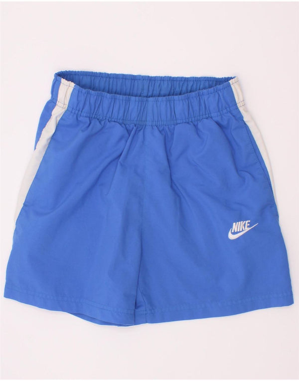 Nike Sportshorts für Jungen, 12–13 Jahre, groß, blau, Farbblock