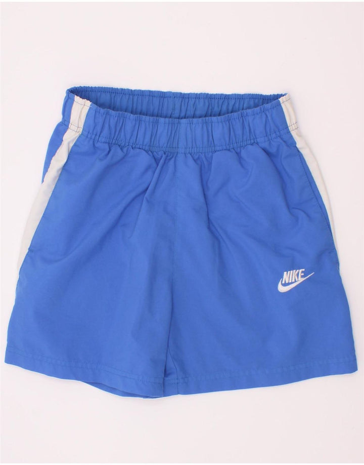 Nike Sportshorts für Jungen, 12–13 Jahre, groß, blau, Farbblock