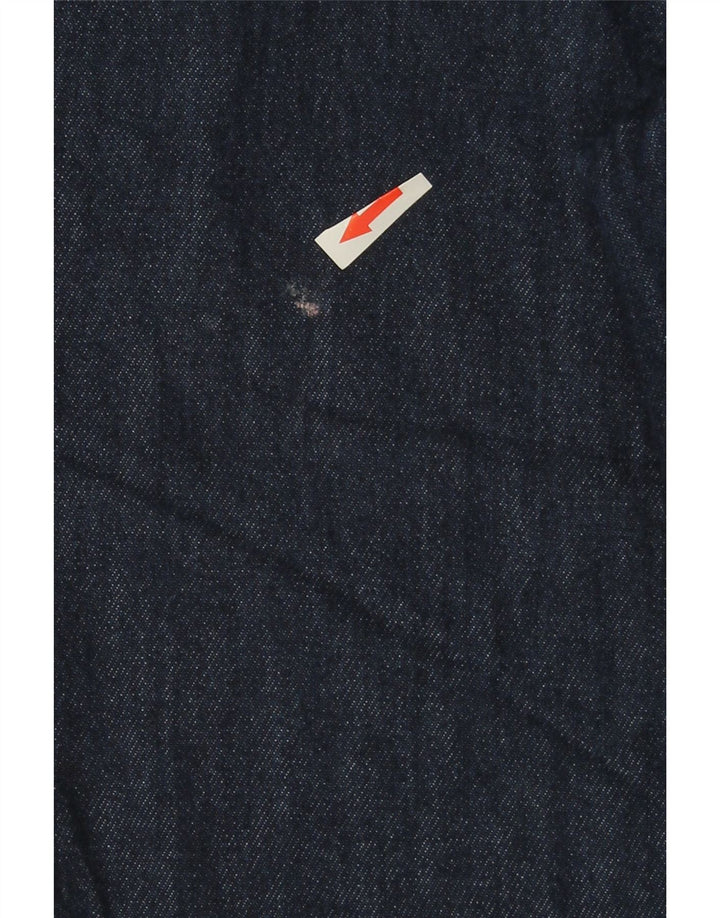 Zara Damen Bootcut Jeans XS W24 L26 Marineblau