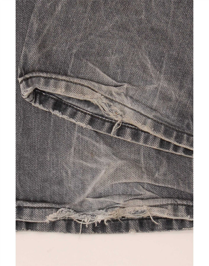 Diesel Herren Distressed Cargo Straight Jeans W32 L34 Blaue Baumwolle
