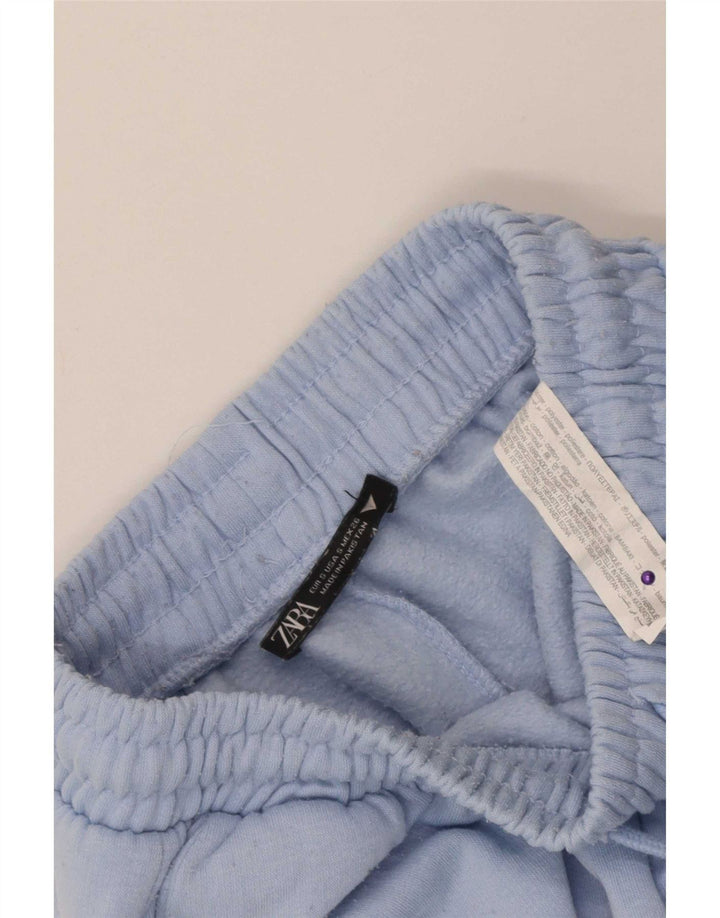 Zara Damen-Trainingshose, Jogginghose, Größe S, Größe S, Blau, Polyester