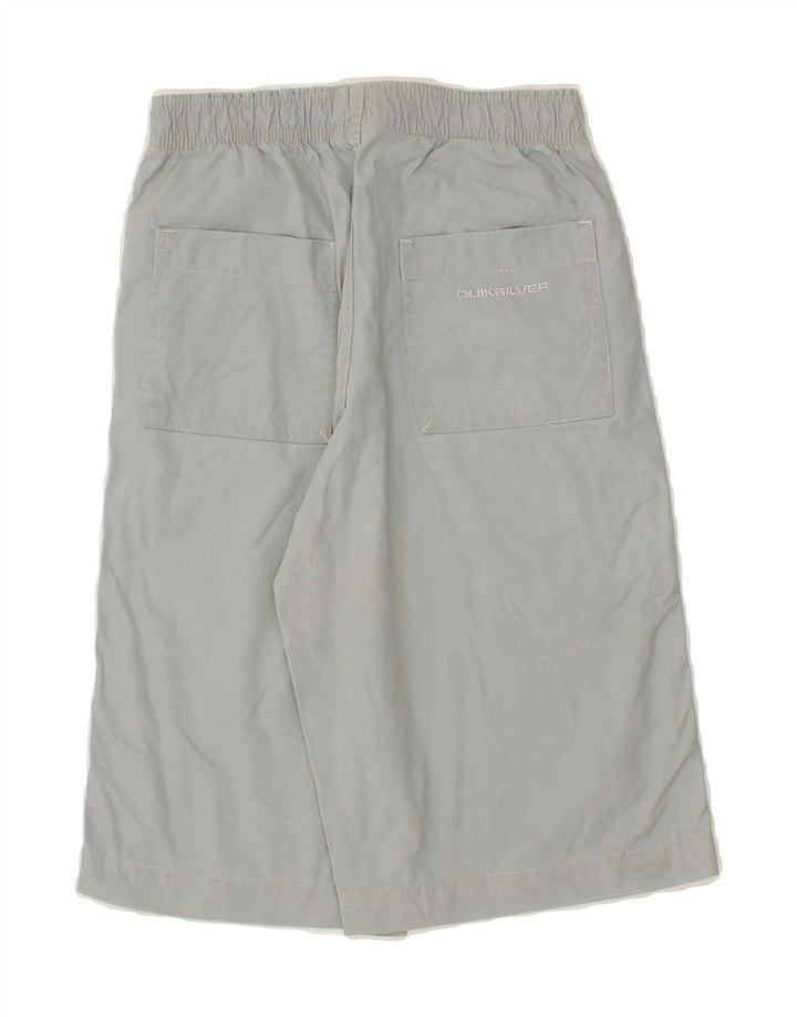 QUIKSILVER Boys Bermuda Shorts 11-12 Years W24  Grey Cotton Vintage Quiksilver and Second-Hand Quiksilver from Messina Hembry 