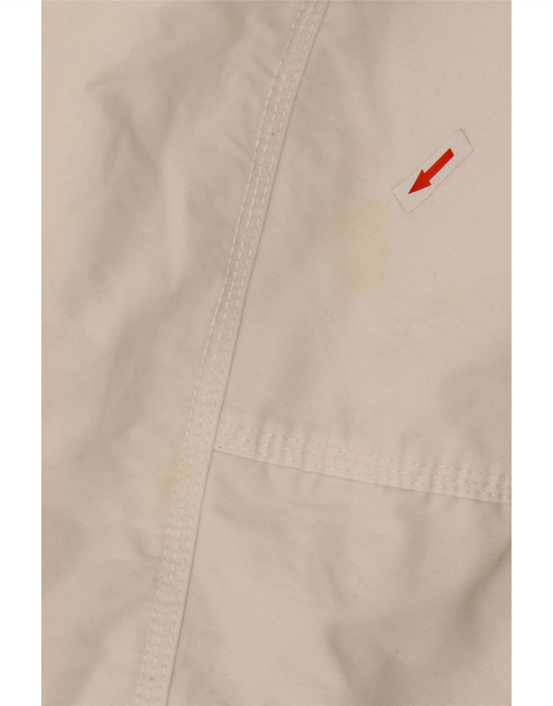 Camp David Herren Bomberjacke mit Grafik, UK 46 3XL, weiße Baumwolle