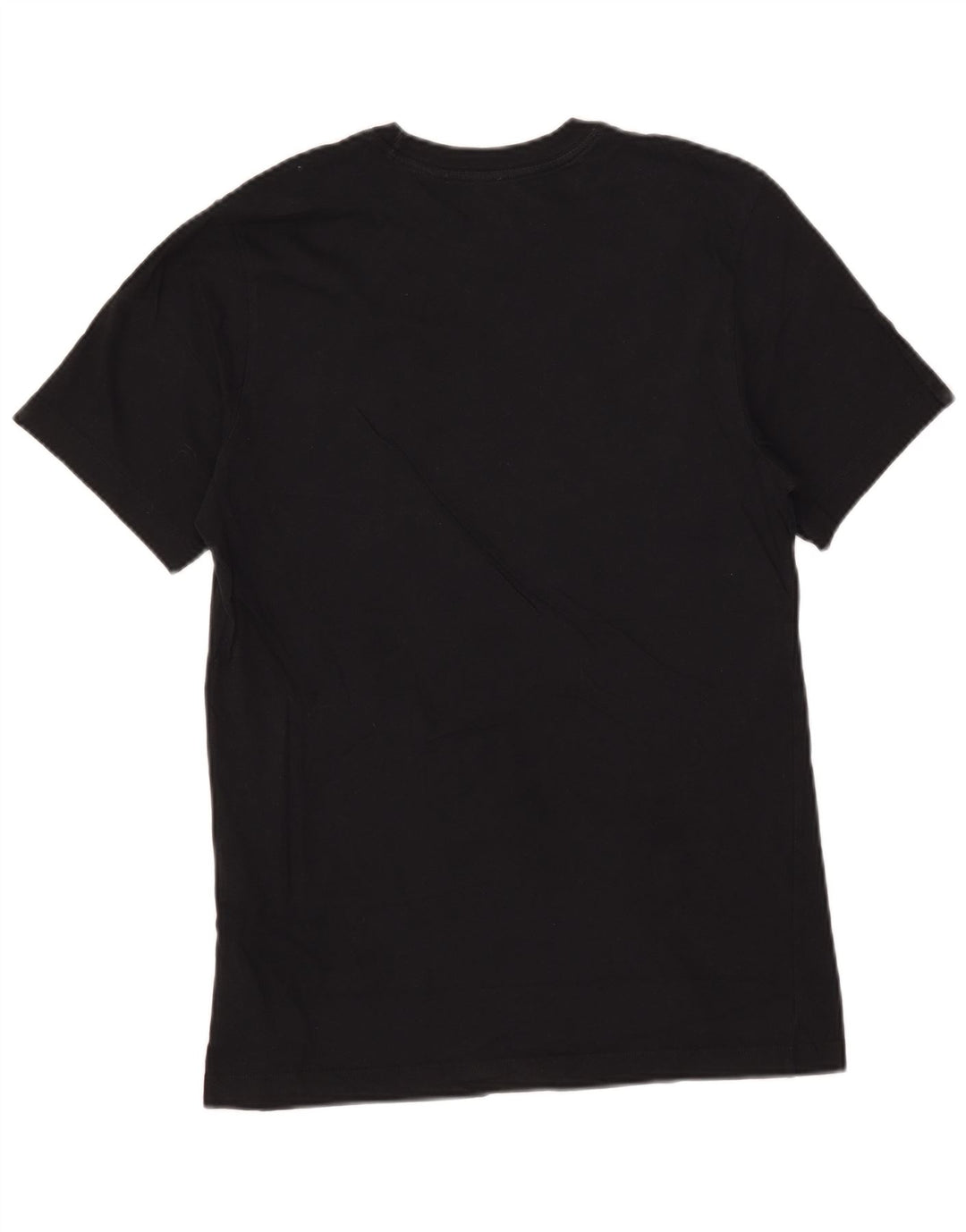 Nike Herren T-Shirt Top Small Schwarz Baumwolle