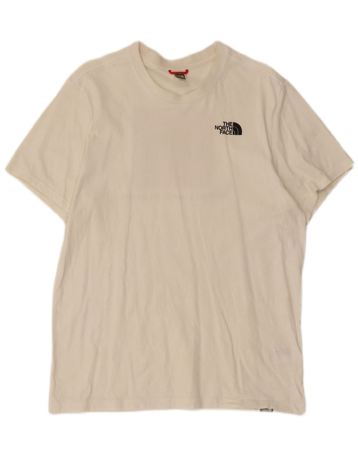 The North Face Herren-T-Shirt mit Grafik, mittelweiße Baumwolle