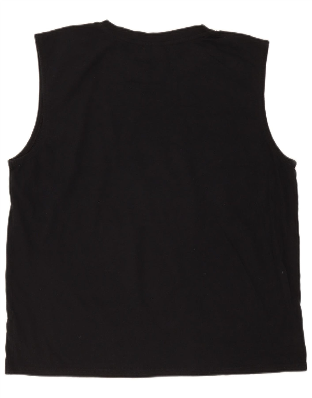 Fila Herren Weste Top 2XL Schwarz Baumwolle