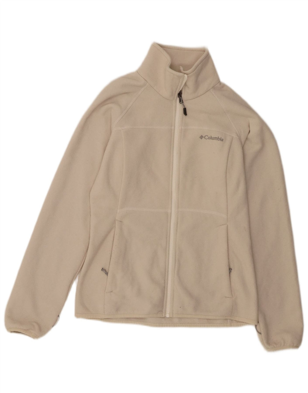 COLUMBIA Damen Interchange Fleecejacke UK 10 Small Off White Polyester