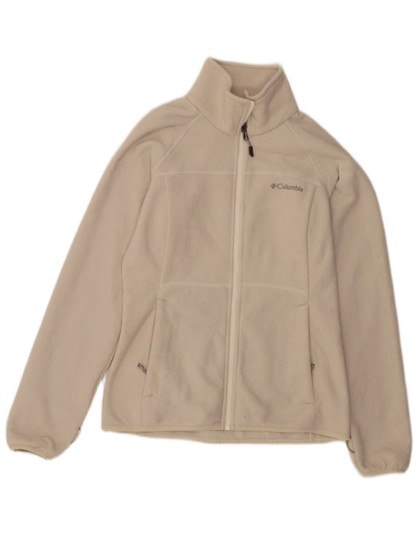 COLUMBIA Damen Interchange Fleecejacke UK 10 Small Off White Polyester