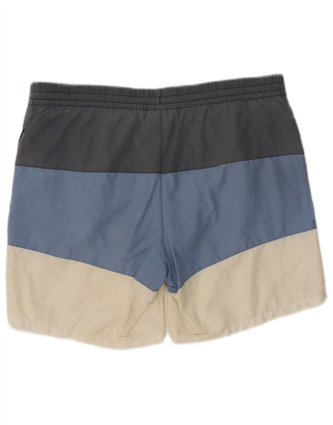 Lacoste Herren-Badeshorts, mittelgroß, mehrfarbig, Colourblock-Baumwolle