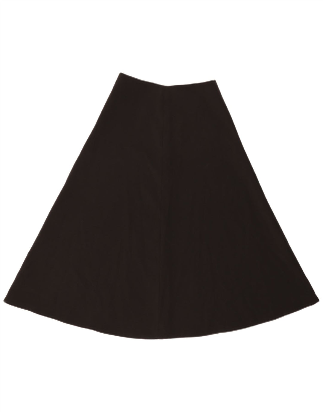 Benetton Damen A-Linienrock UK 6 XS W24 Schwarz Polyester