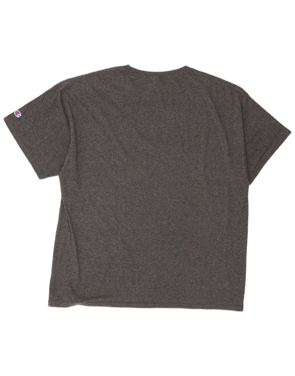 Champion Herren Brooklyn Graphic T-Shirt Top XL Grau Baumwolle