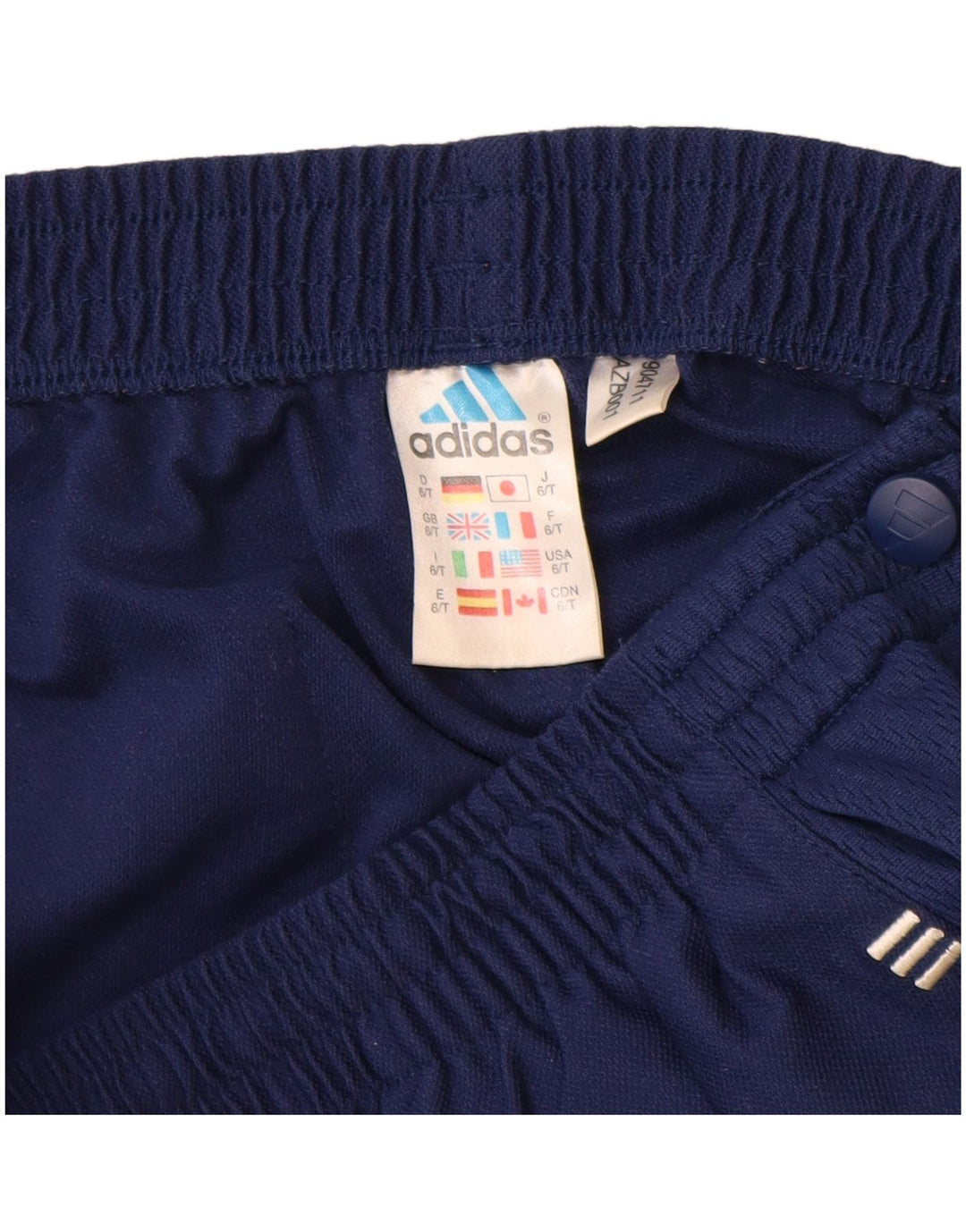 ADIDAS Herren Climalite-Trainingshose, groß, Marineblau, Farbblock