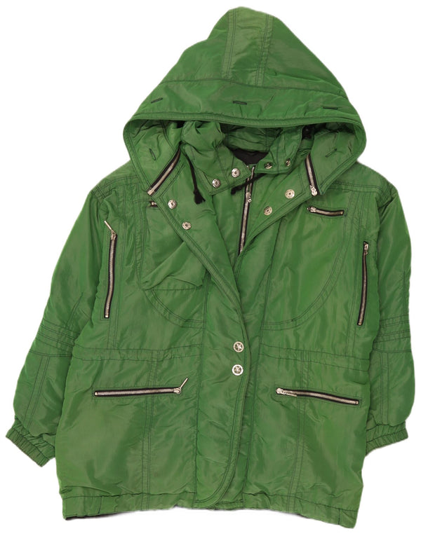 AIRFIELD Damen Skijacke mit Kapuze UK 24 3XL Grün