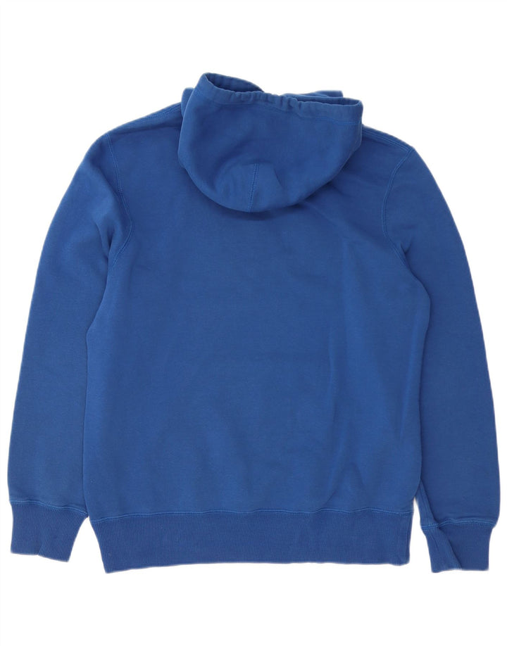 NIKE Herren-Kapuzenpullover mit Grafik, mittelblaue Baumwolle