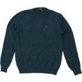 CALVIN KLEIN Womens Crew Neck Jumper Sweater UK 14 Medium Blue Acrylic Vintage Calvin Klein and Second-Hand Calvin Klein from Messina Hembry 
