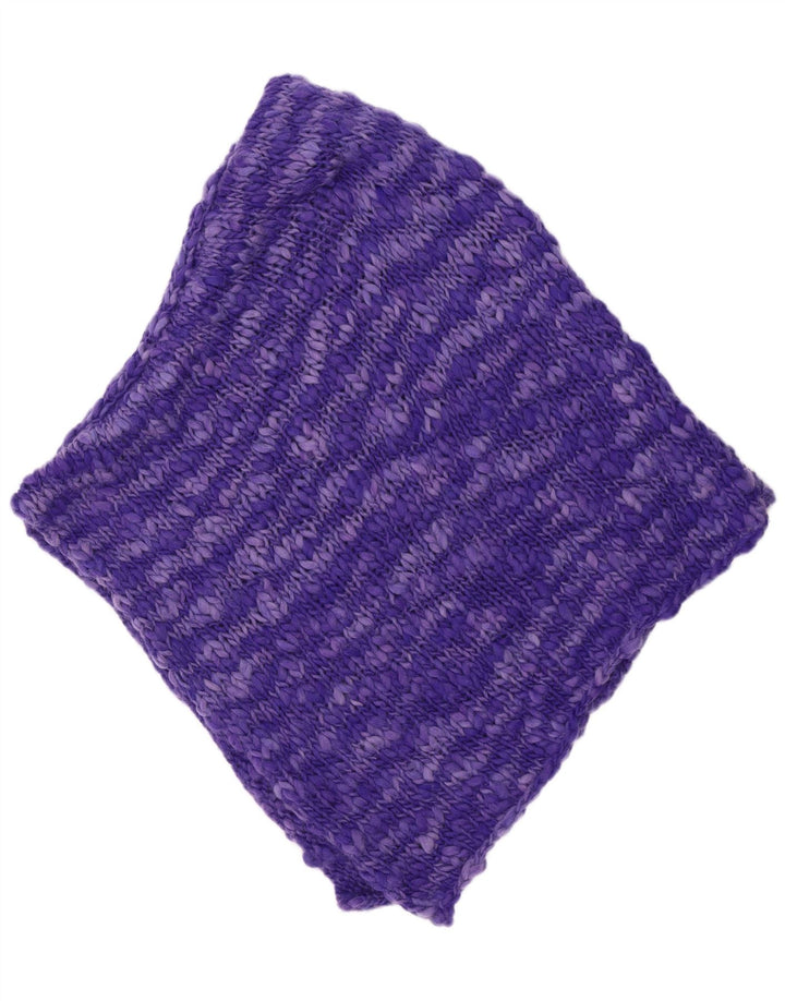 Vintage Damen Poncho Pullover Einheitsgröße Lila meliert