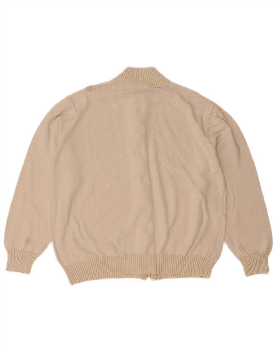 Brooksfield Herren-Cardigan mit Grafik, IT 50, Mittelbeige