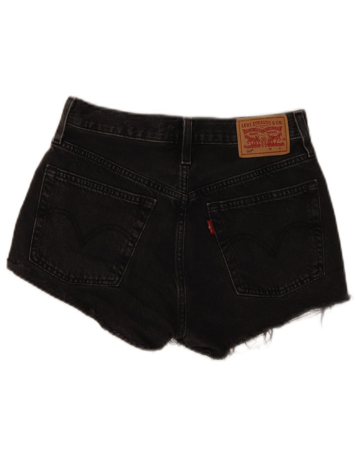 Levi's Damen 501 Denim Shorts W25 XS Graue Baumwolle