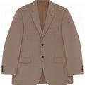Marks & Spencer Herren-Blazer mit 2 Knöpfen, UK 38, Mittelbeige mit Hahnentrittmuster