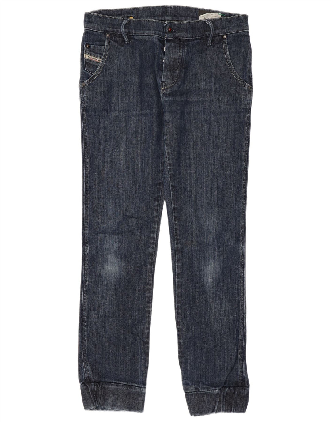 Diesel Damen Joyze Slim Jeans W27 L28 Blaue Baumwolle