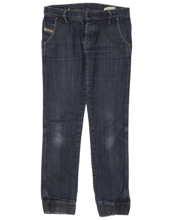 Diesel Damen Joyze Slim Jeans W27 L28 Blaue Baumwolle