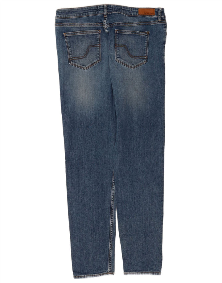 Fat Face Damen Slim Jeans UK 12 Medium W32 L28 Blaue Baumwolle