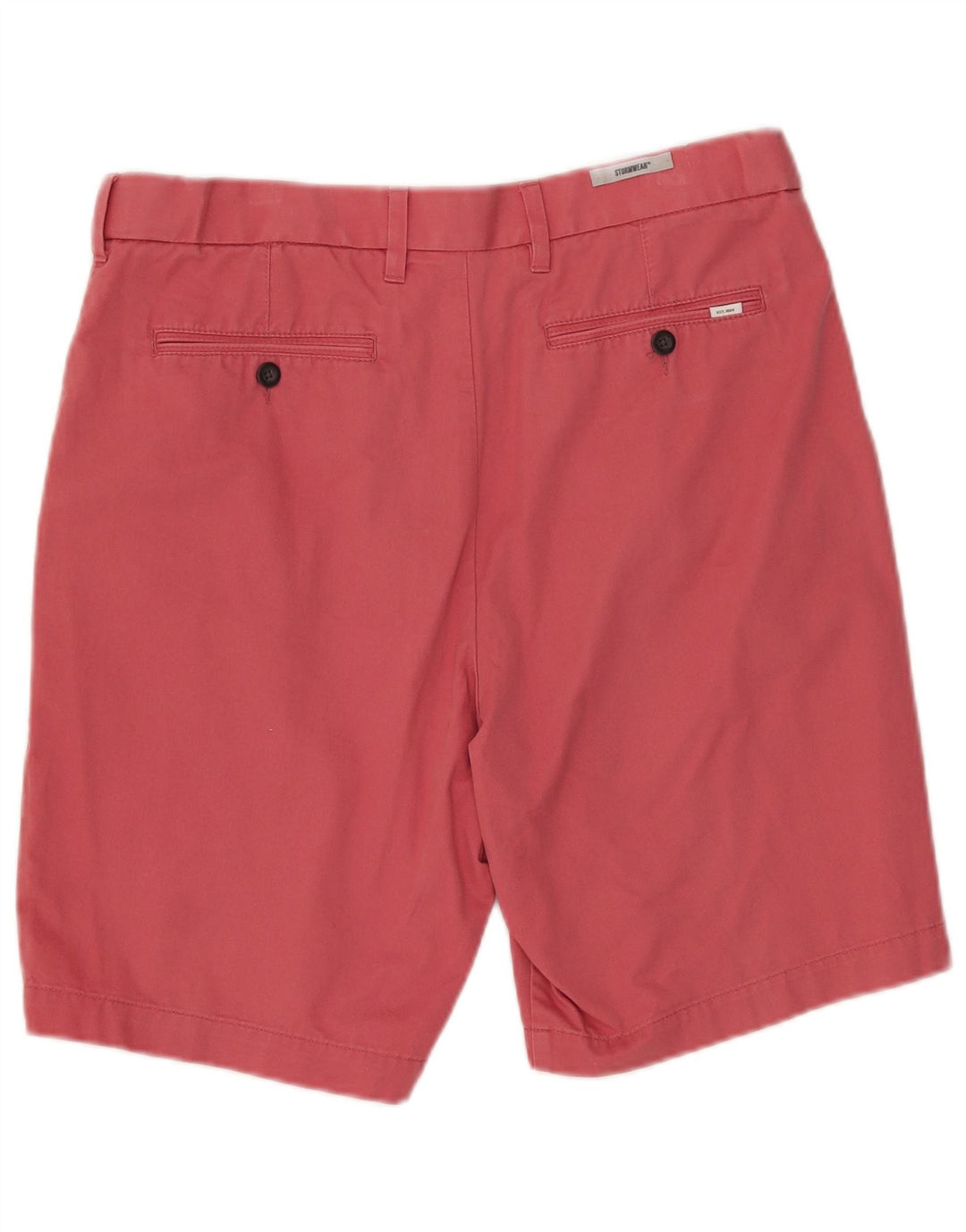 Marks & Spencer Herren-Chinoshorts, W36, Größe L, Rosa, Baumwolle