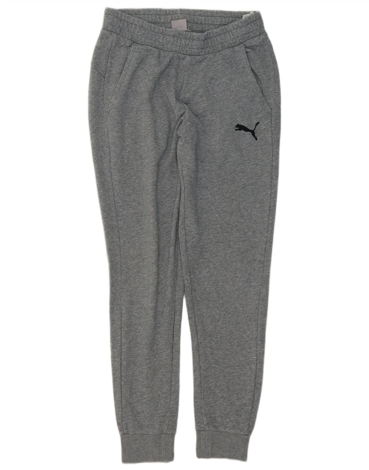 Puma Herren-Trainingshose, Jogginghose, mittelgraue Baumwolle