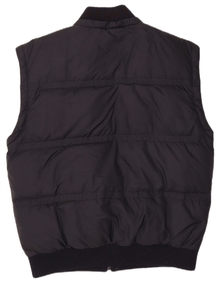 Lacoste Herren Wattierte Weste IT 58 3XL Marineblaues Polyester