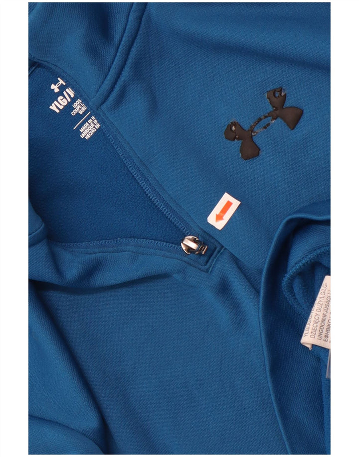 Under Armour Jungen-Sweatshirt mit lockerer Passform, 11–12 Jahre, Größe L, Blau