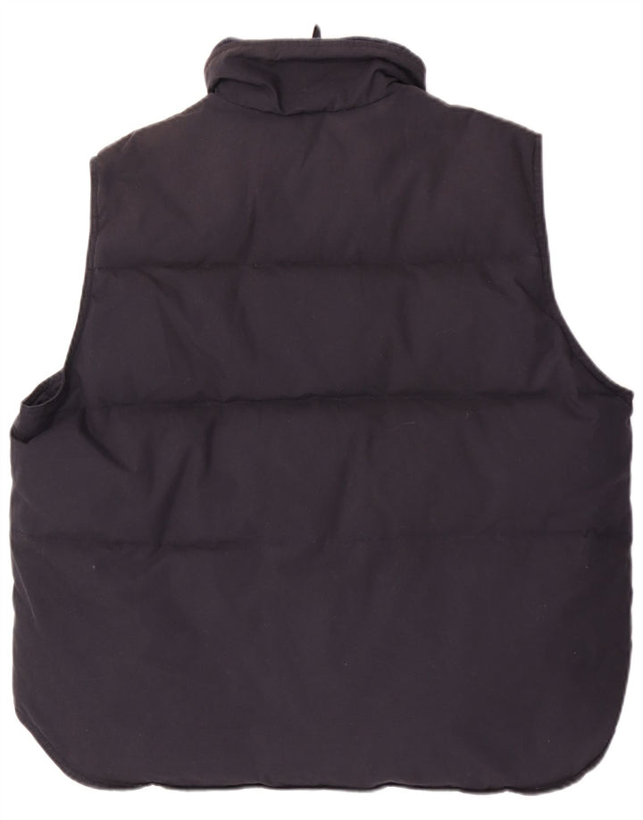 BOMB BOOGIE Herren-Weste mit lockerer Passform, gepolstert, UK 38, mittelmarineblau, Polyester