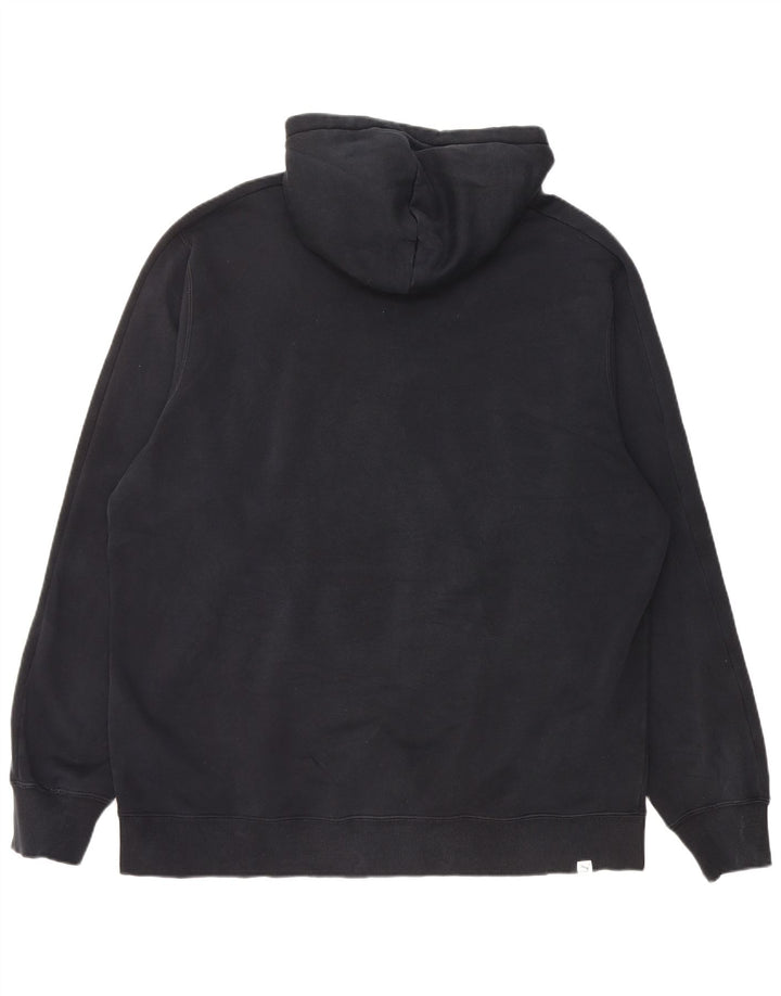 Puma Herren Graphic Hoodie Pullover 2XL Schwarz Baumwolle