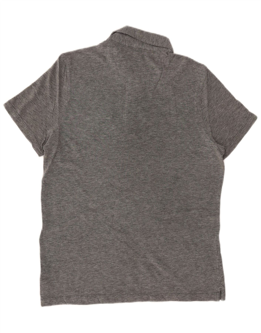 MICHAEL KORS Herren-Poloshirt aus mittelgrau gesprenkelter Baumwolle
