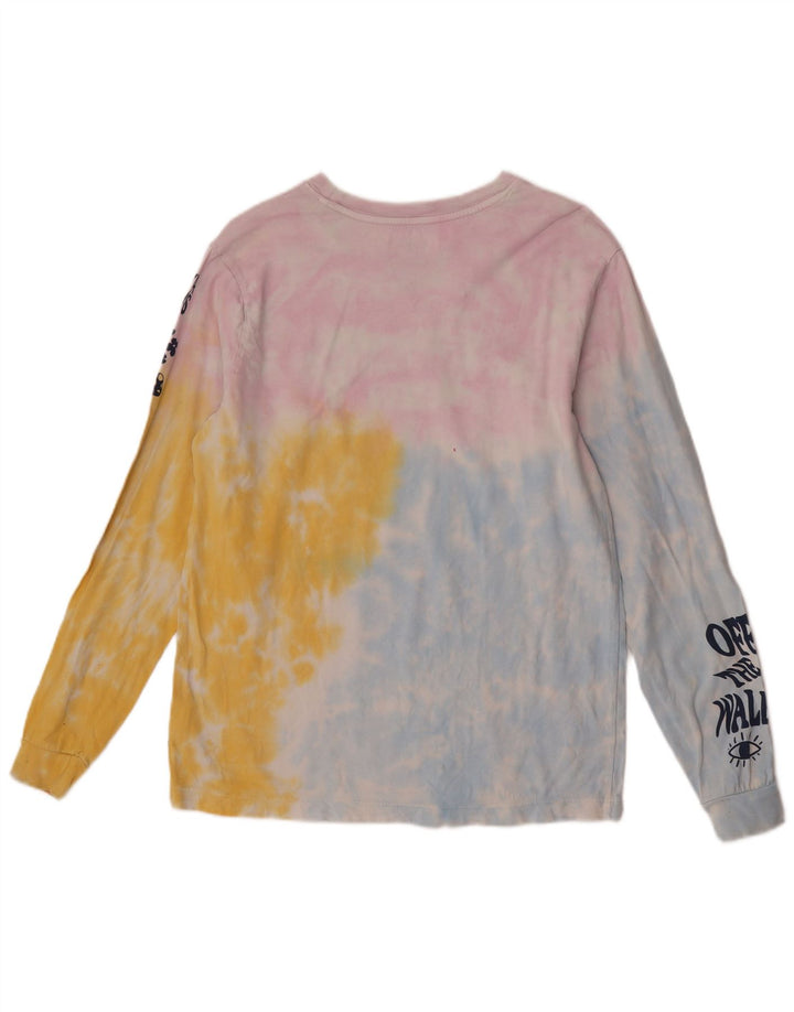 Vans Damen Graphic Top Langarm UK 14 Medium Mehrfarbig Tie Dye