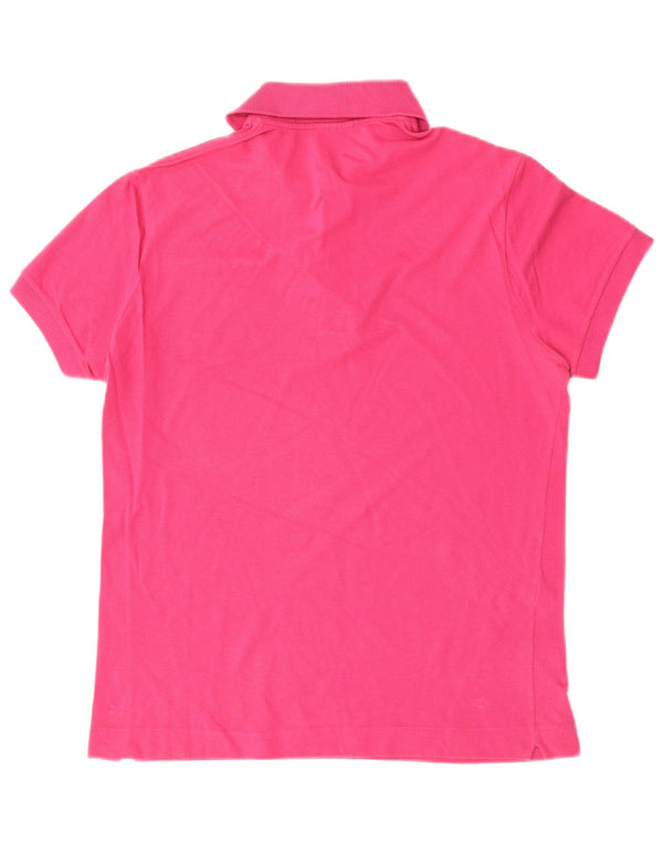 LACOSTE Herren-Poloshirt, Größe 3, klein, rosa Baumwolle