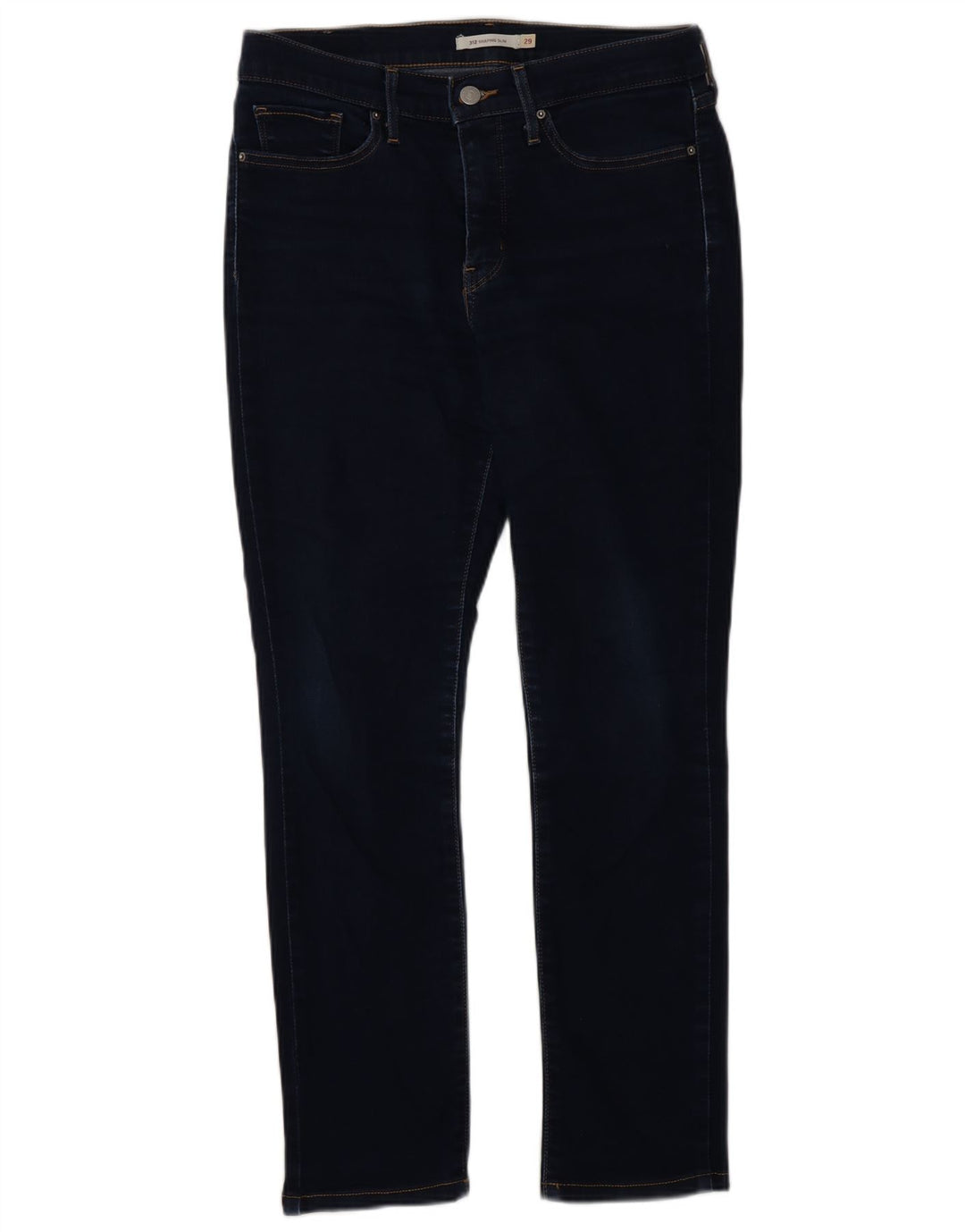 Levi's Damen 312 Shaping Slim Jeans W29 L28 Marineblau