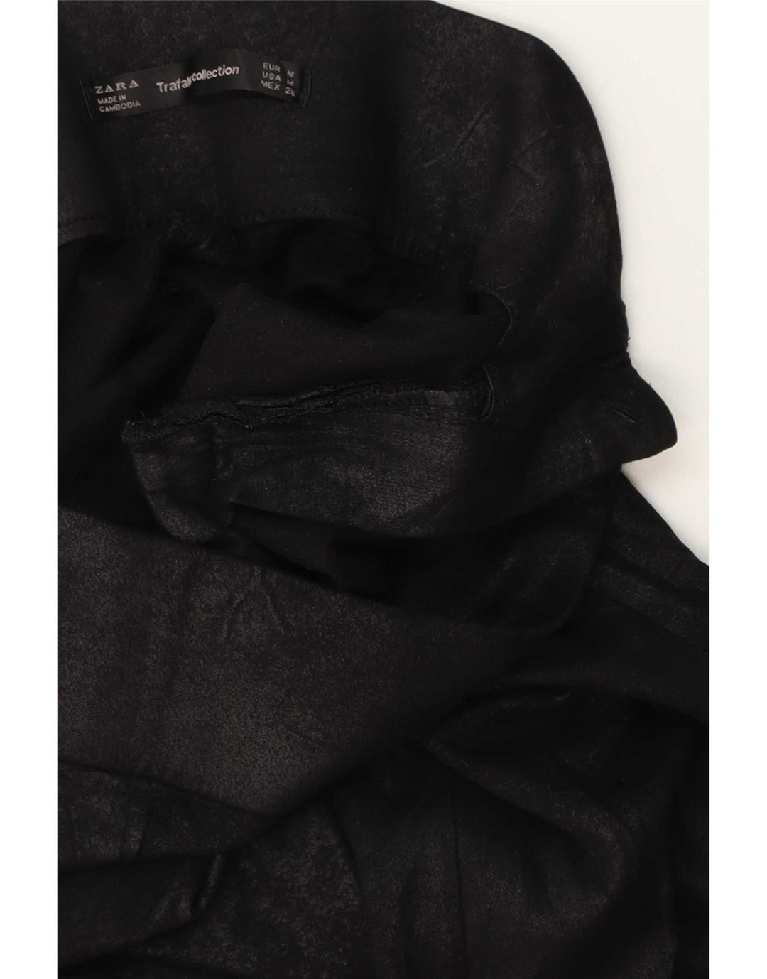 Zara Damen Trafaluc Leggings UK 12 Medium Schwarz