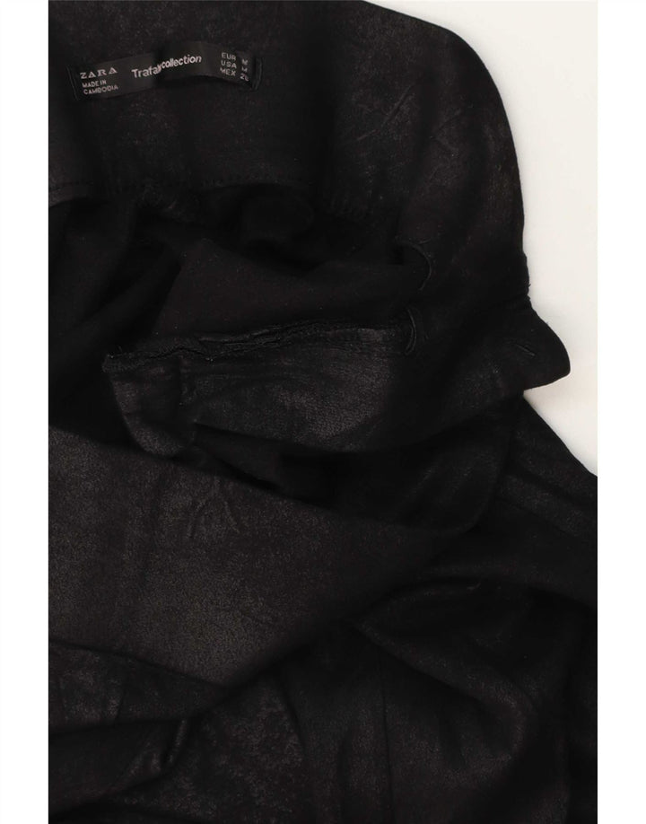 Zara Damen Trafaluc Leggings UK 12 Medium Schwarz