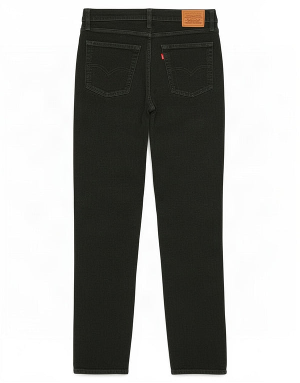 Levi's Damen 724 gerade Cordhose mit hoher Taille, W29, L30, Grün
